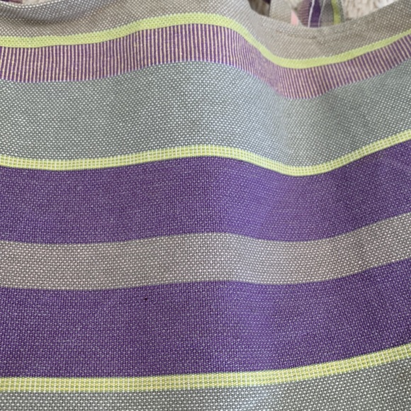 Vintage French Summer espadrille tote - Picture 8 of 9